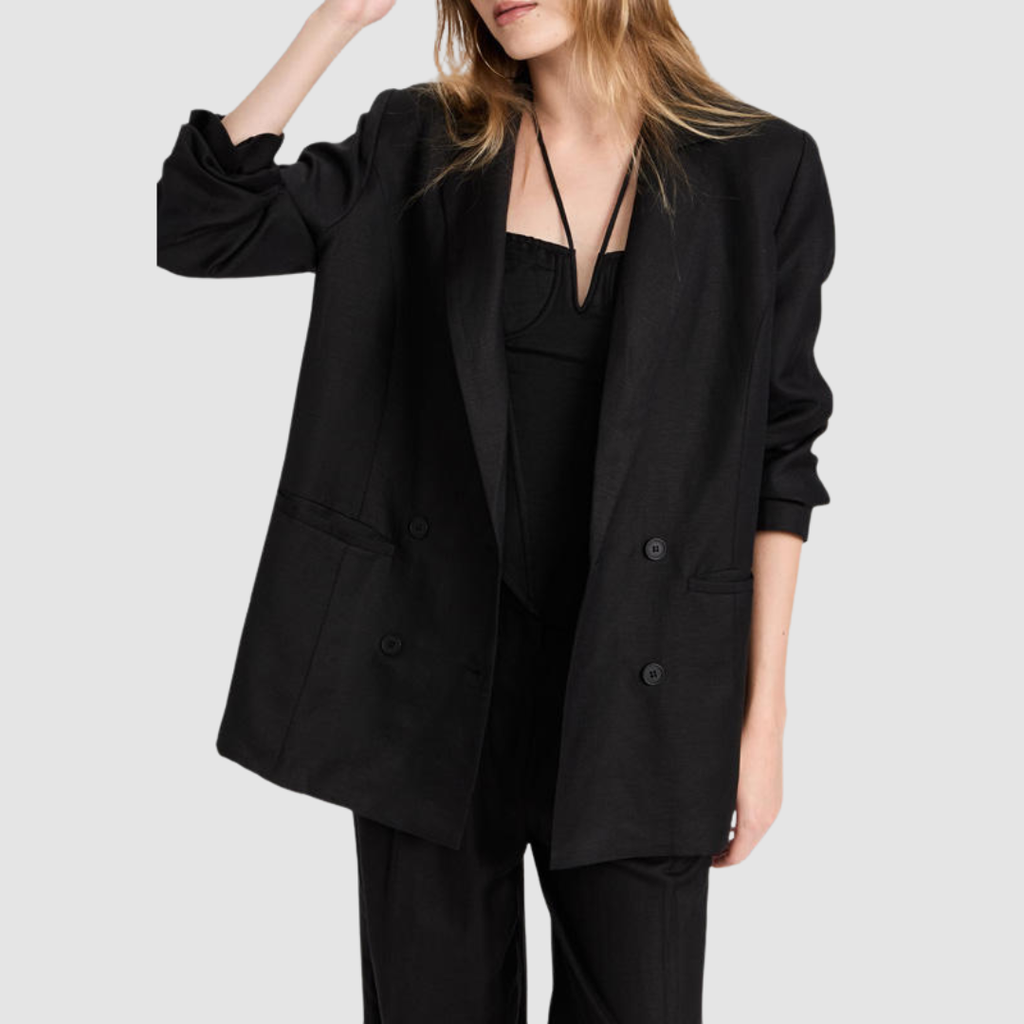 Oversized Puvuntakki – Kaksoisnapittava puvuntakki naisille